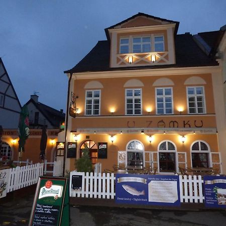Penzion - Restaurant U Zamku Becov nad Teplou Ngoại thất bức ảnh