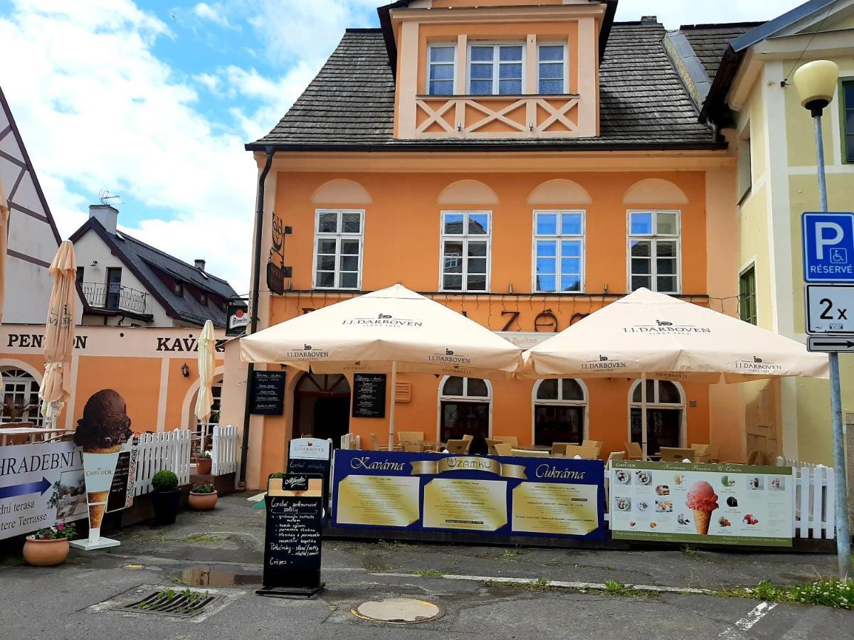 Penzion - Restaurant U Zamku Becov nad Teplou Ngoại thất bức ảnh