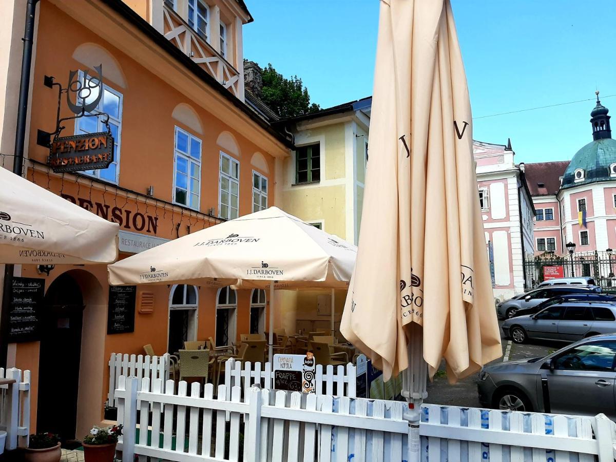 Penzion - Restaurant U Zamku Becov nad Teplou Ngoại thất bức ảnh